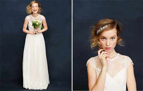 J.Crew 2013 Collection婚纱系列 极简主义浪漫