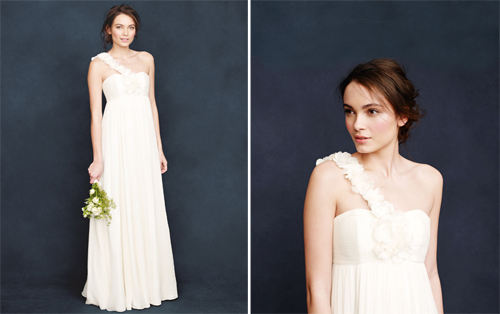 J.Crew 2013 Collection婚纱系列 极简主义浪漫