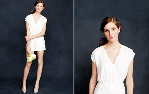 J.Crew 2013 Collection婚纱系列 极简主义浪漫