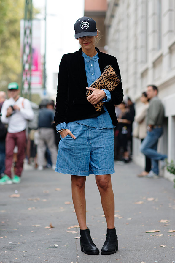 2013年9月下旬纽约潮人街拍 盖不住的时尚气场