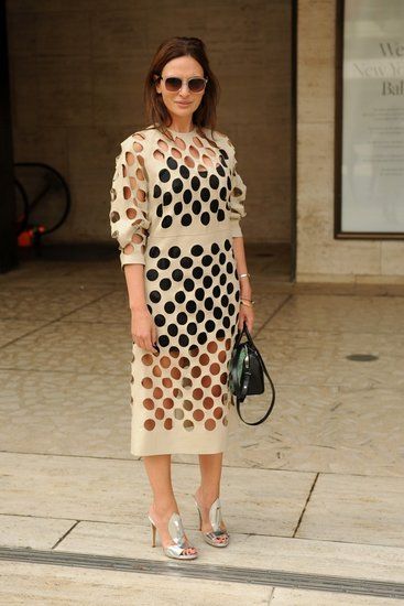 纽约时装周场外街拍 混搭配饰抢镜