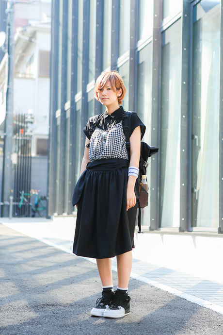 日本潮人街拍 青春时尚又富有个性的潮流混搭术