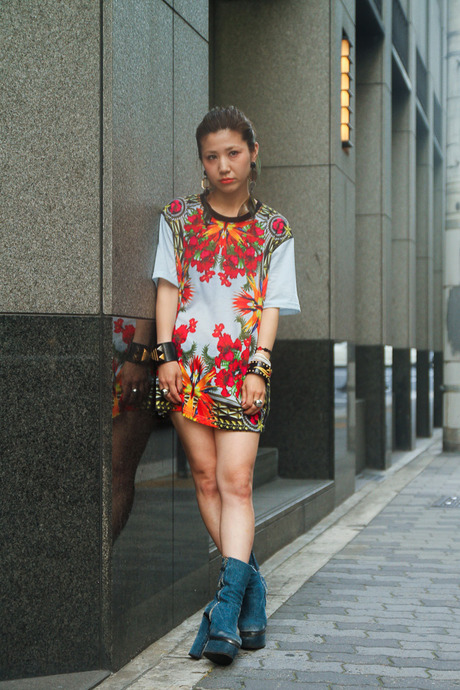 日本潮人街拍 青春时尚又富有个性的潮流混搭术