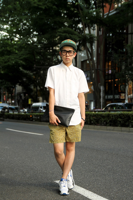 日本潮人街拍 青春时尚又富有个性的潮流混搭术