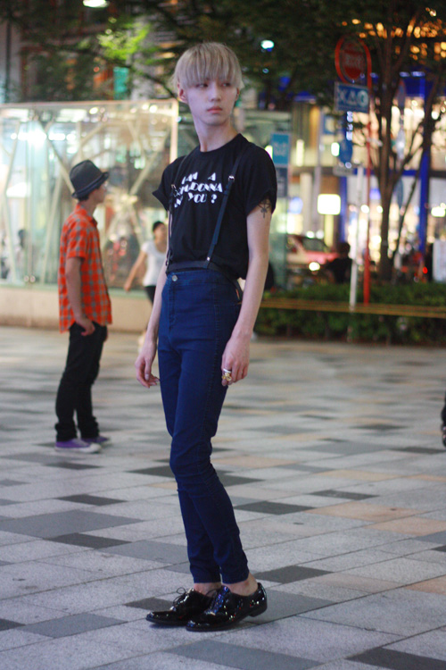 街拍日本潮人9月初秋风格混搭