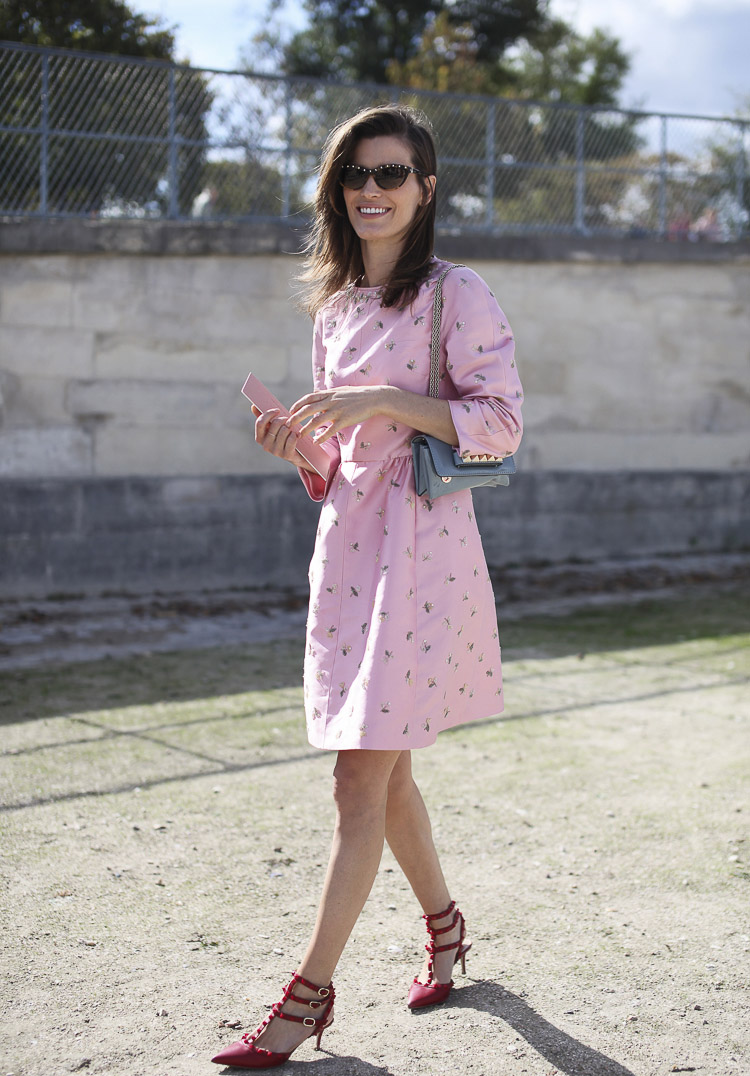 欧美潮女九月街拍 看夏末初秋色彩风格美搭