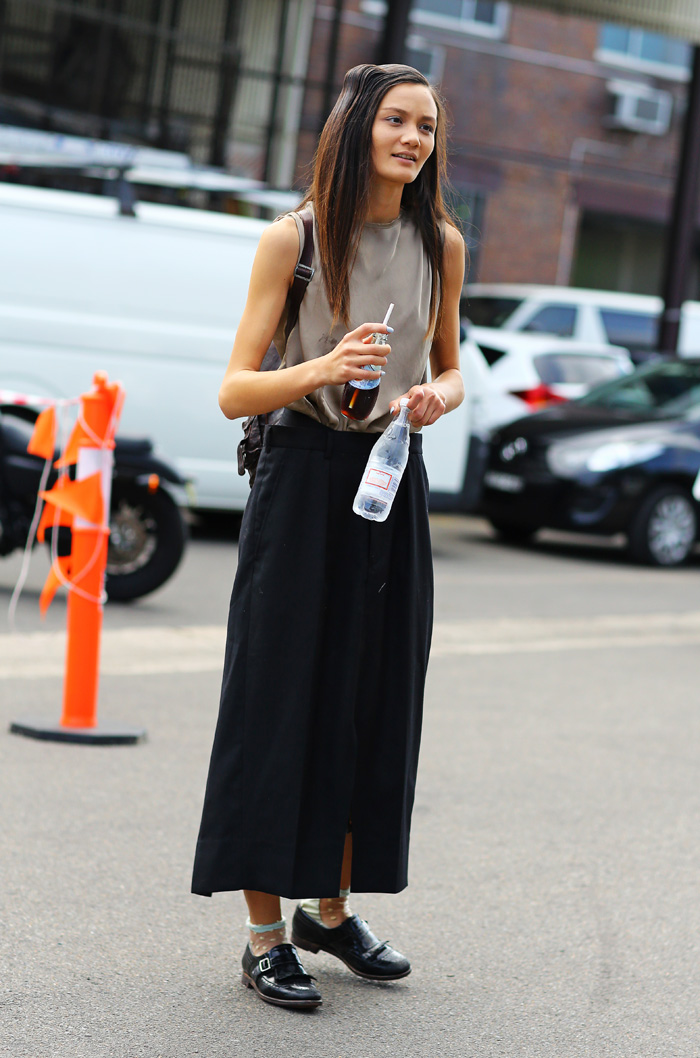 2013年9月悉尼街拍 潮女示范街头随性搭配