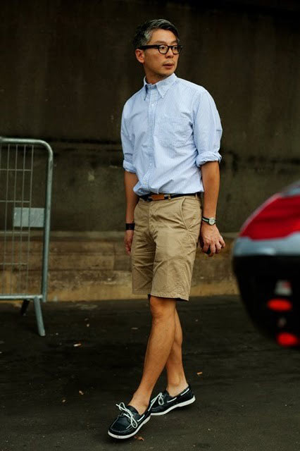 日本杂志《POPEYE》总编木下孝浩街拍：是大叔也是型男