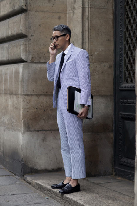 日本杂志《POPEYE》总编木下孝浩街拍：是大叔也是型男