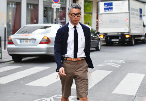 日本杂志《POPEYE》总编木下孝浩街拍：是大叔也是型男