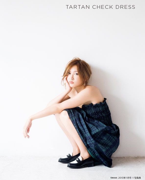 《Sweet》Saeko with BEAMS: 有点甜又不会太甜 看纱荣子的冬季混搭术