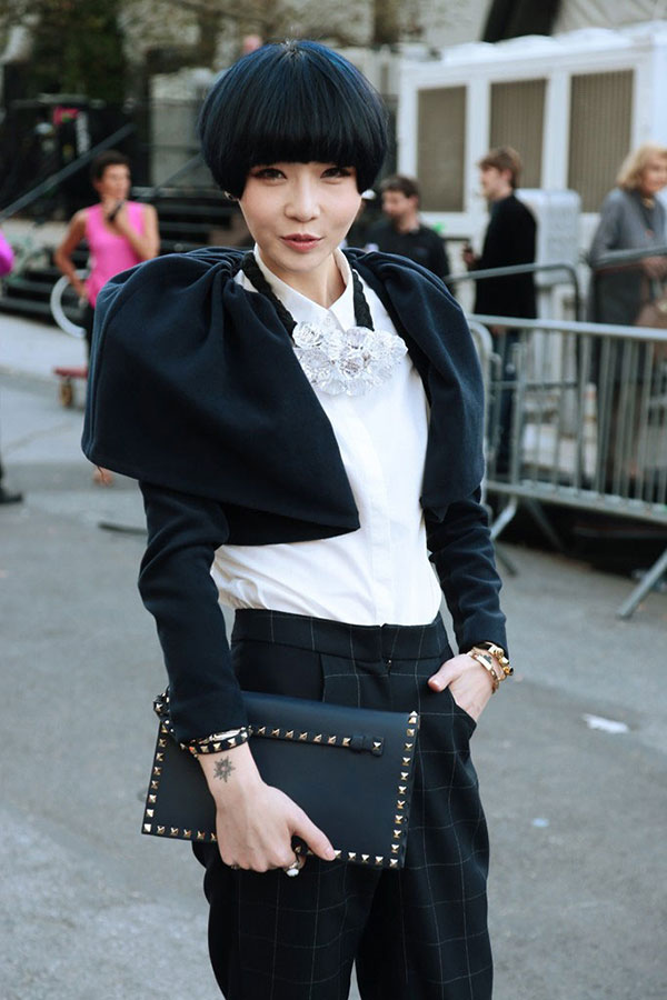 2014 春夏纽约时装周场外街拍精选