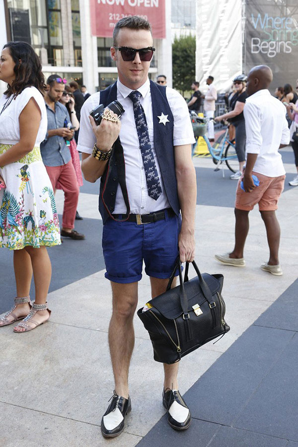 2014 春夏纽约时装周场外街拍精选