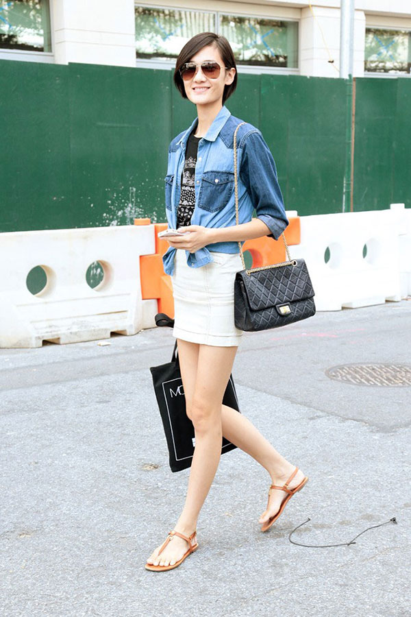 2014 春夏纽约时装周场外街拍精选