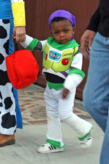 街拍“星二代”们的万圣节超萌装扮