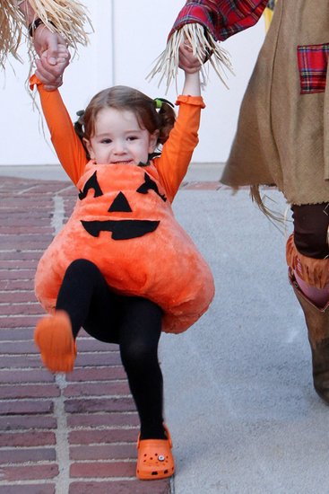 街拍“星二代”们的万圣节超萌装扮