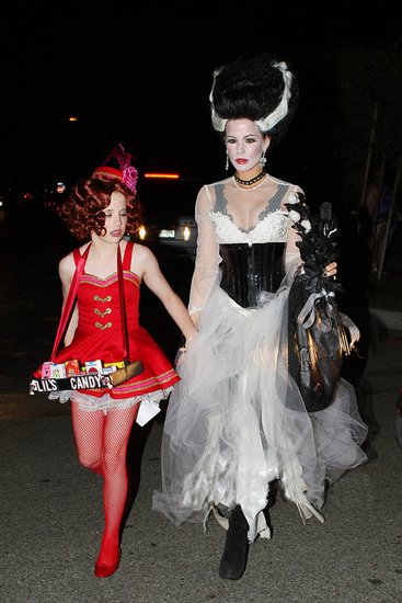 街拍“星二代”们的万圣节超萌装扮