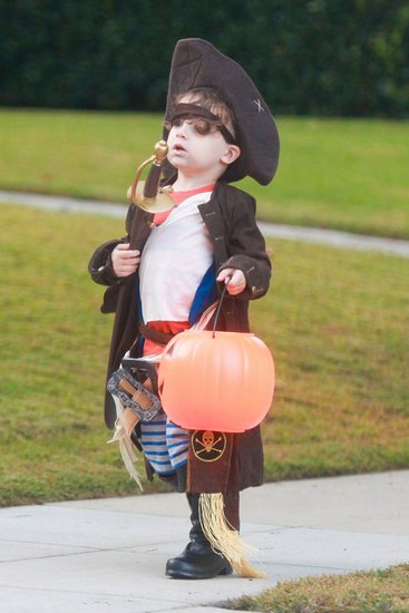 街拍“星二代”们的万圣节超萌装扮