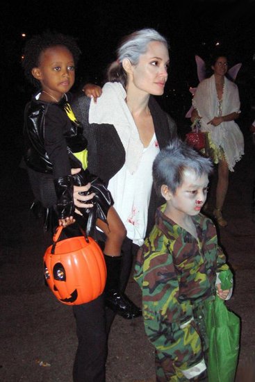 街拍“星二代”们的万圣节超萌装扮