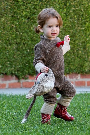 街拍“星二代”们的万圣节超萌装扮