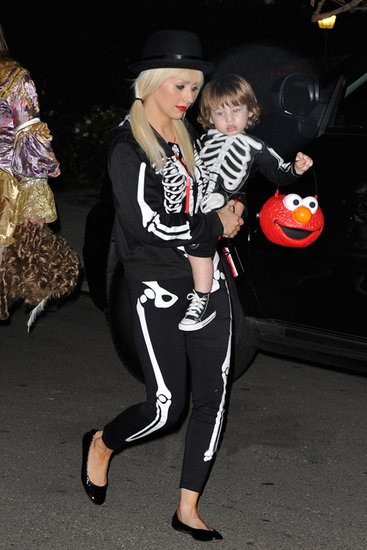 街拍“星二代”们的万圣节超萌装扮