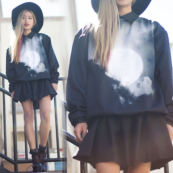 冷风降温也别着急 潮人示范搭配照样露美腿