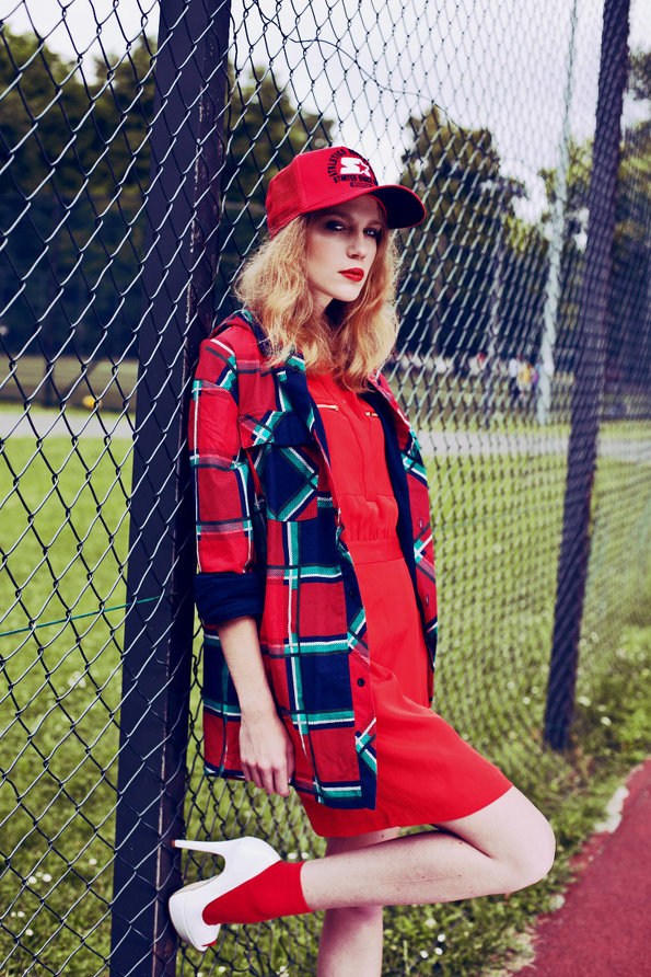 运动风时装大片 看模特们的运动时尚范儿