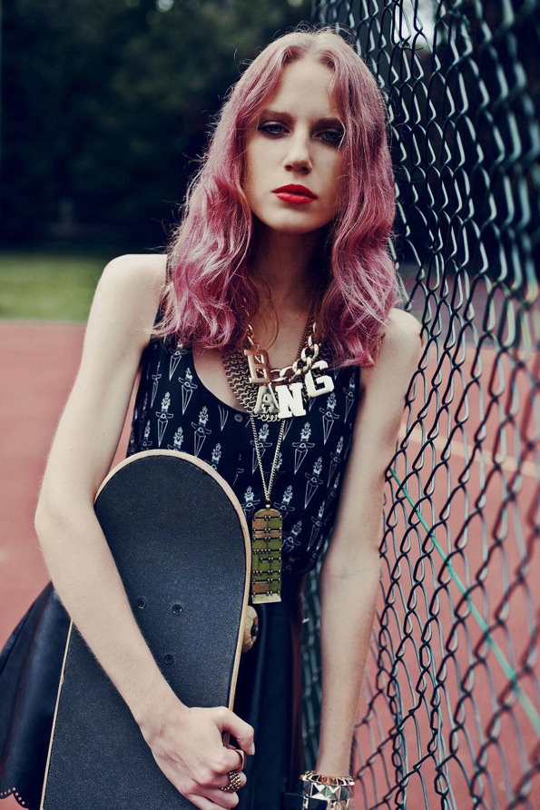 运动风时装大片 看模特们的运动时尚范儿