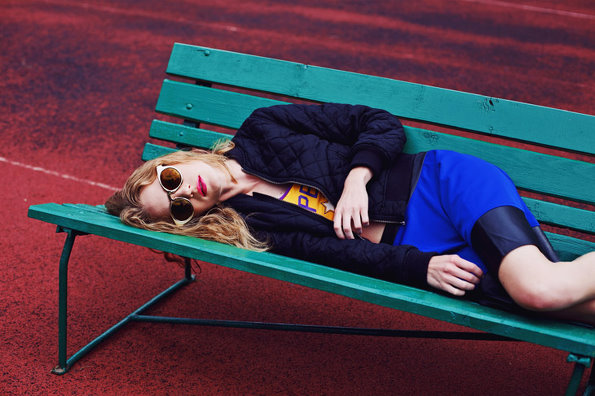 运动风时装大片 看模特们的运动时尚范儿