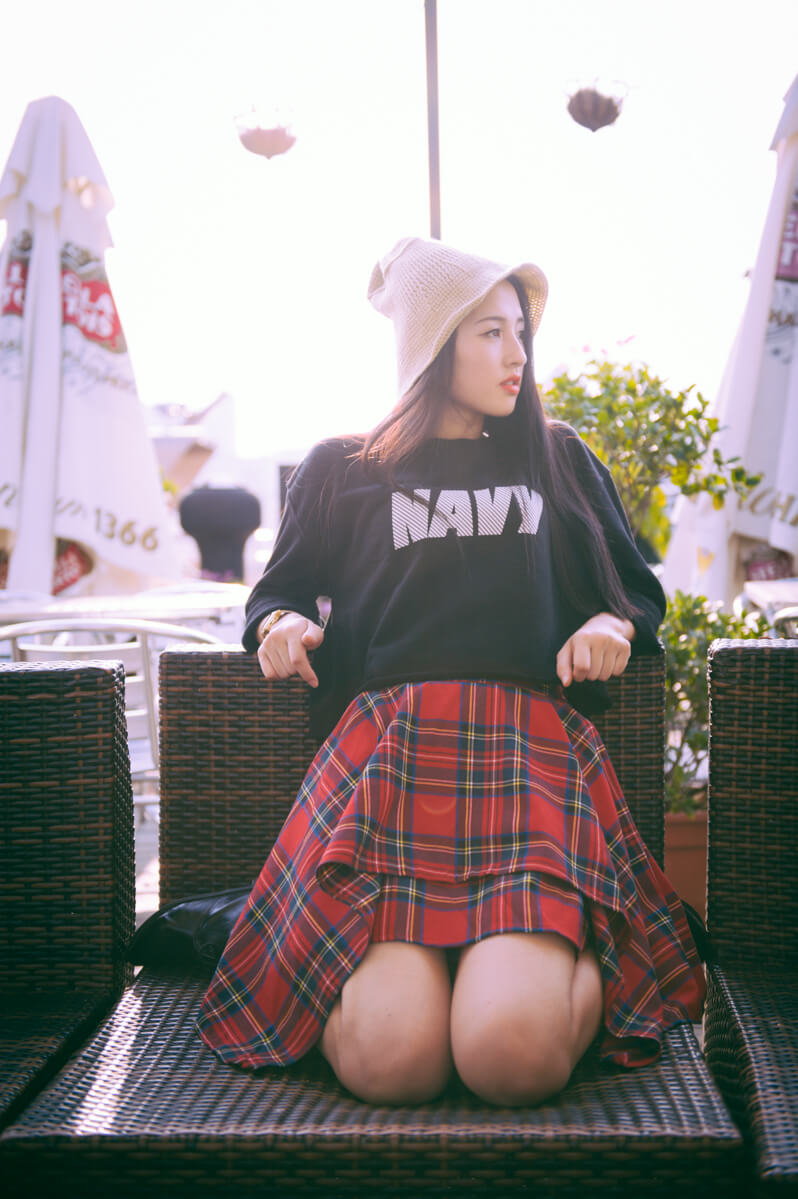 广州潮女岑燕兰的个人搭配志