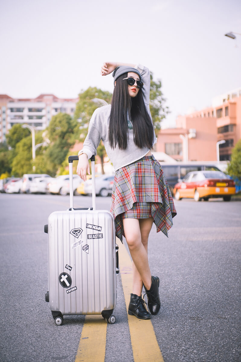 广州潮女岑燕兰的个人搭配志