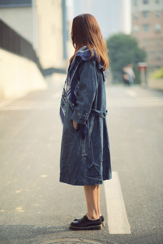 2013年10月长沙潮人时尚街拍 人美衣更美