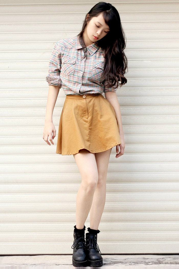 2013年10月长沙潮人时尚街拍 人美衣更美