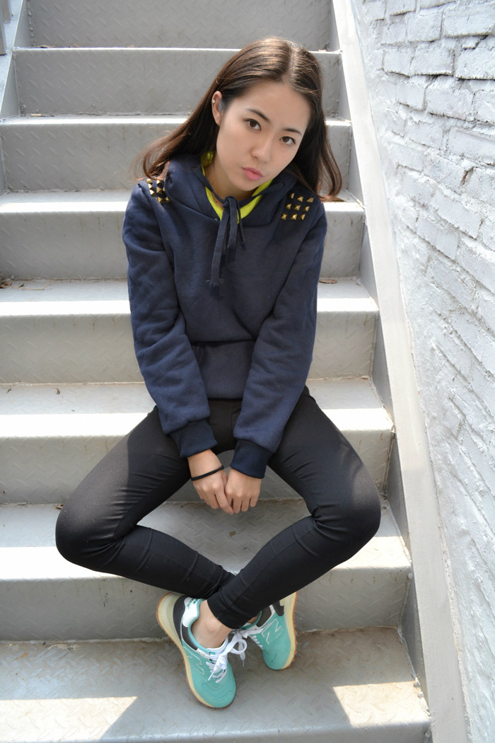 2013年10月长沙潮人时尚街拍 人美衣更美