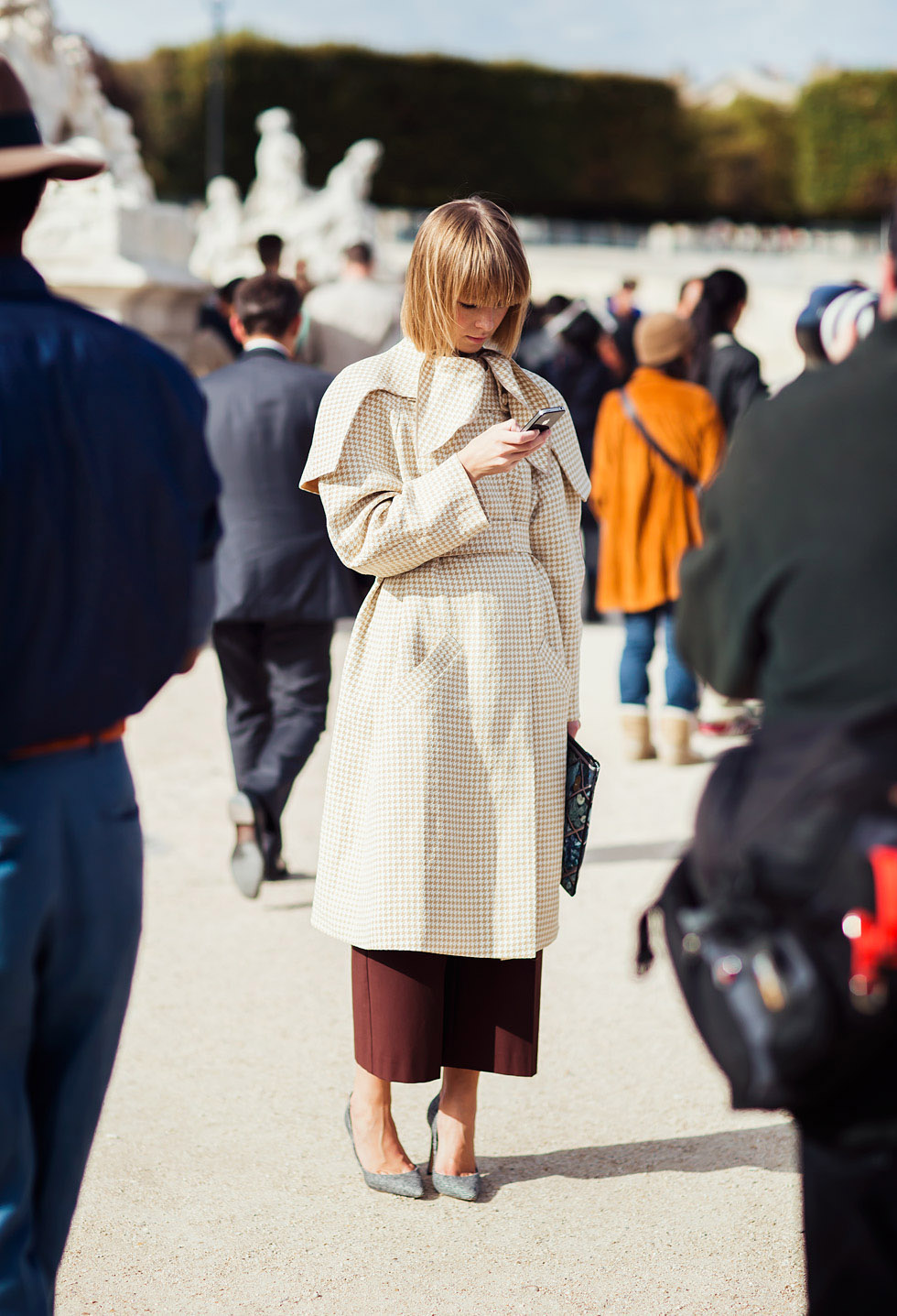 2013年10月下旬欧美潮人街拍 大衣提前秋冬必入