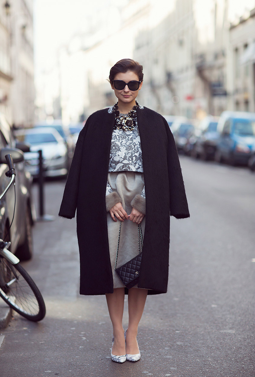 2013年10月下旬欧美潮人街拍 大衣提前秋冬必入