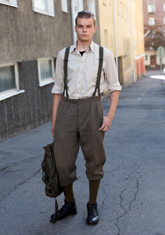 2013年9月赫尔辛基潮人街拍 早秋穿衣风格抢先看