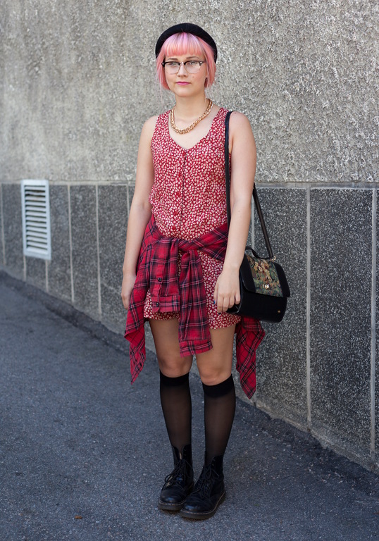 2013年9月赫尔辛基潮人街拍 早秋穿衣风格抢先看