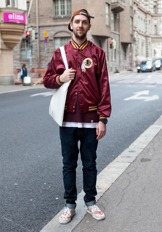 2013年10月赫尔辛基潮人街拍 初冬穿衣早知道