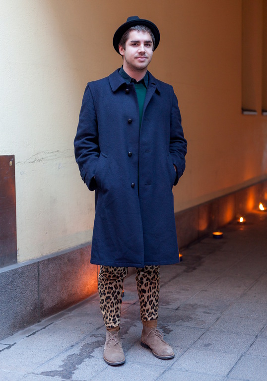 2013年10月赫尔辛基潮人街拍 初冬穿衣早知道