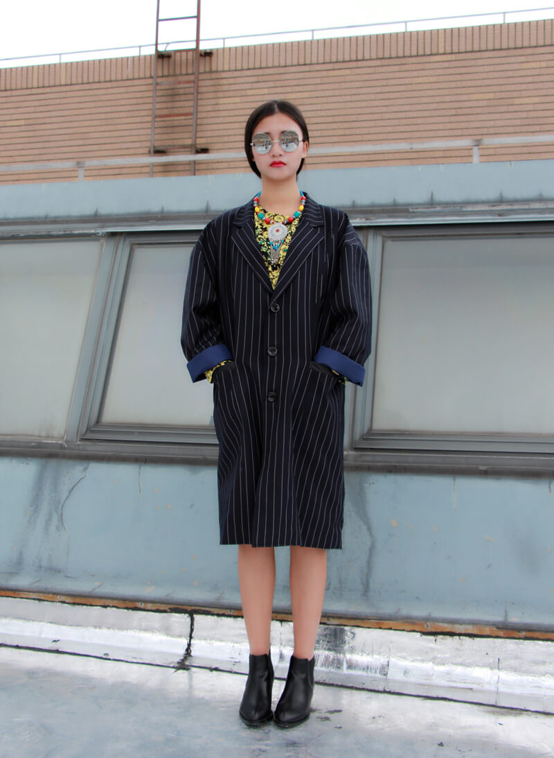 上海服装设计师露露2013秋冬个人私服照