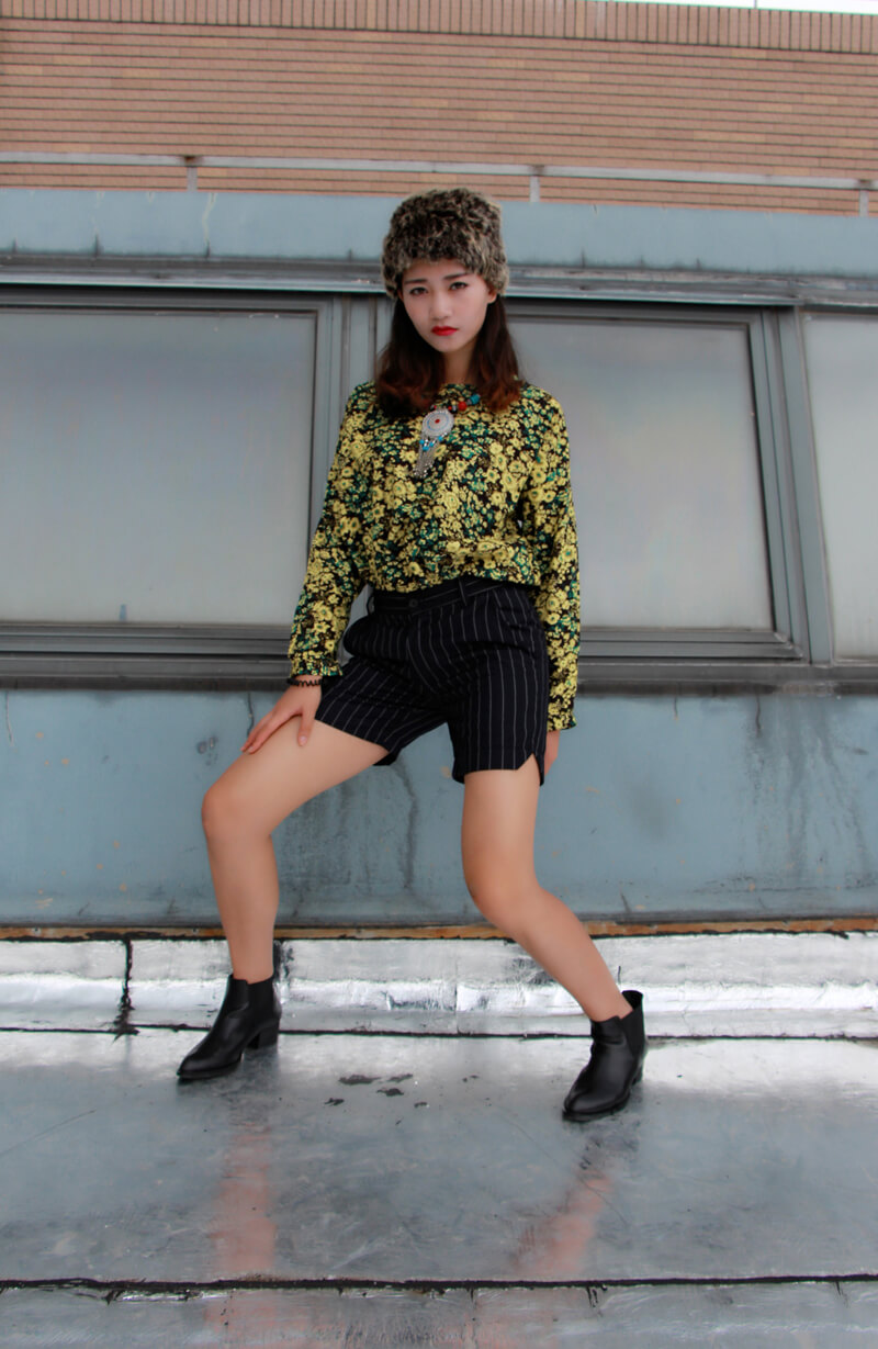 上海服装设计师露露2013秋冬个人私服照