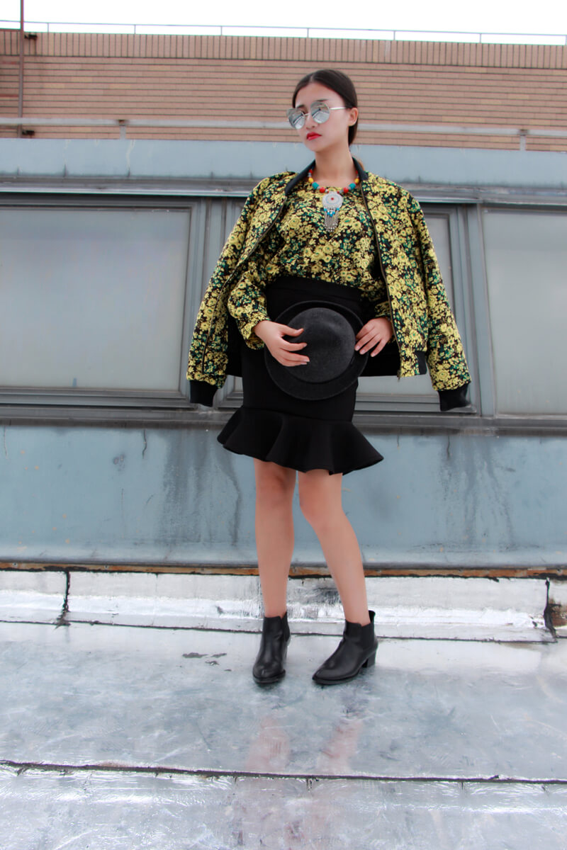 上海服装设计师露露2013秋冬个人私服照