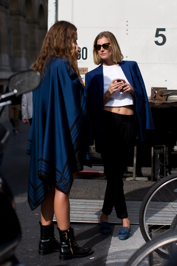 米兰潮人街拍 时尚气质范儿