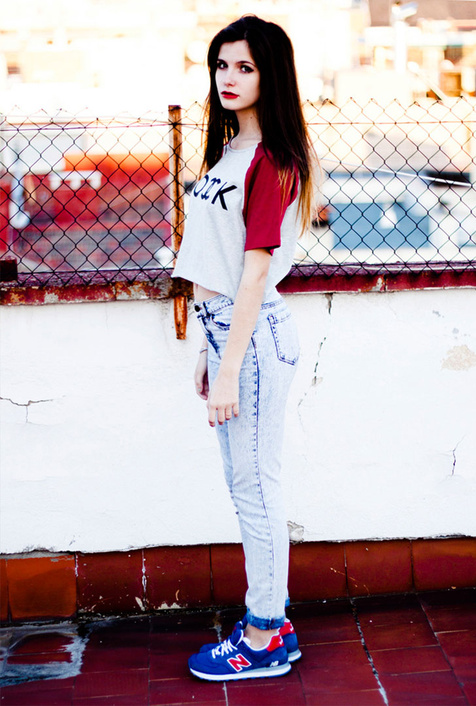 New Balance也可以配时装，女生NB穿搭示范集合