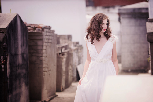 Sarah Seven 2013最新单品 轻盈飘逸复古白纱美丽动人