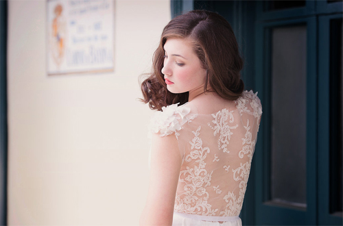 Sarah Seven 2013最新单品 轻盈飘逸复古白纱美丽动人