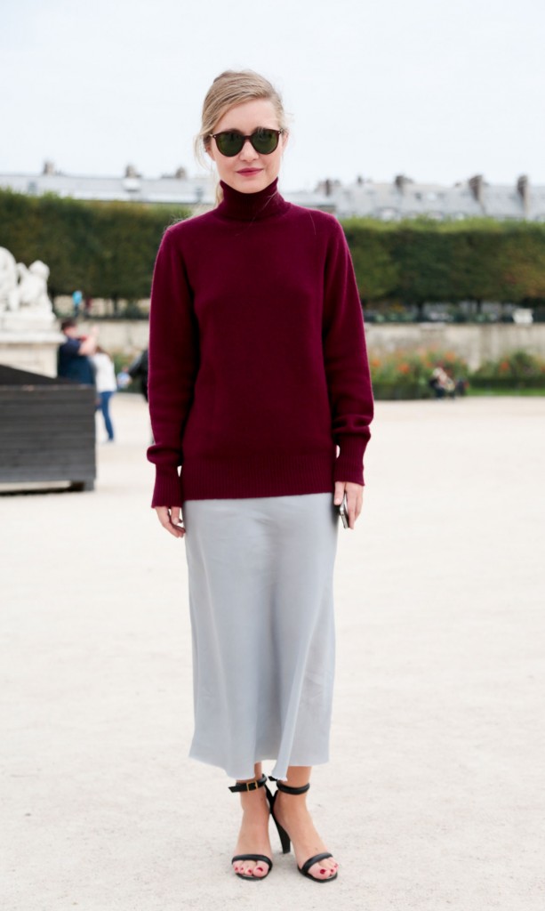 2013年10月美国潮女街拍 优雅时尚气质美