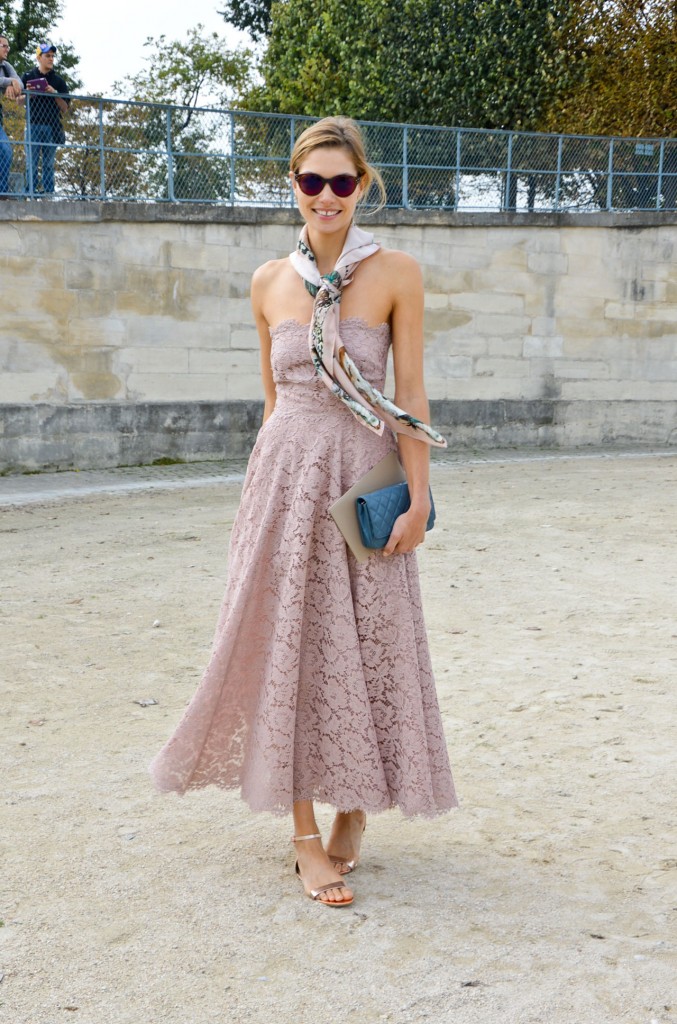 2013年10月美国潮女街拍 优雅时尚气质美