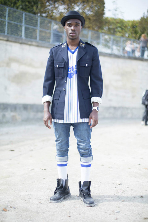 2013巴黎、米兰双城型男秋冬街拍精选